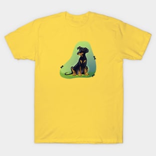 Natural Ears Doberman T-Shirt